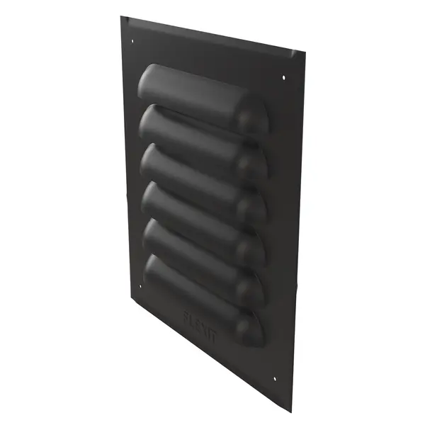 SJALUSIRIST FLAT STÅL, 150X150 SORT