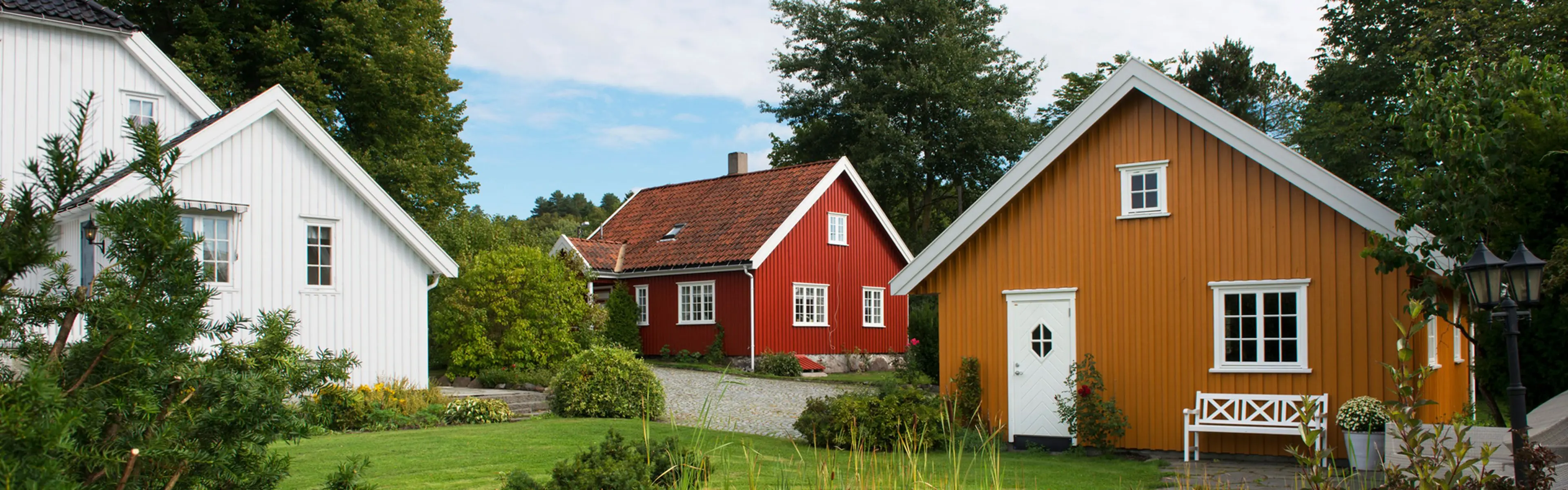 idyllisk småbruk